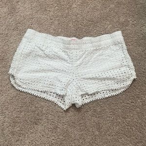 Lilly Pulitzer for Target White Eyelet Shorts XXL